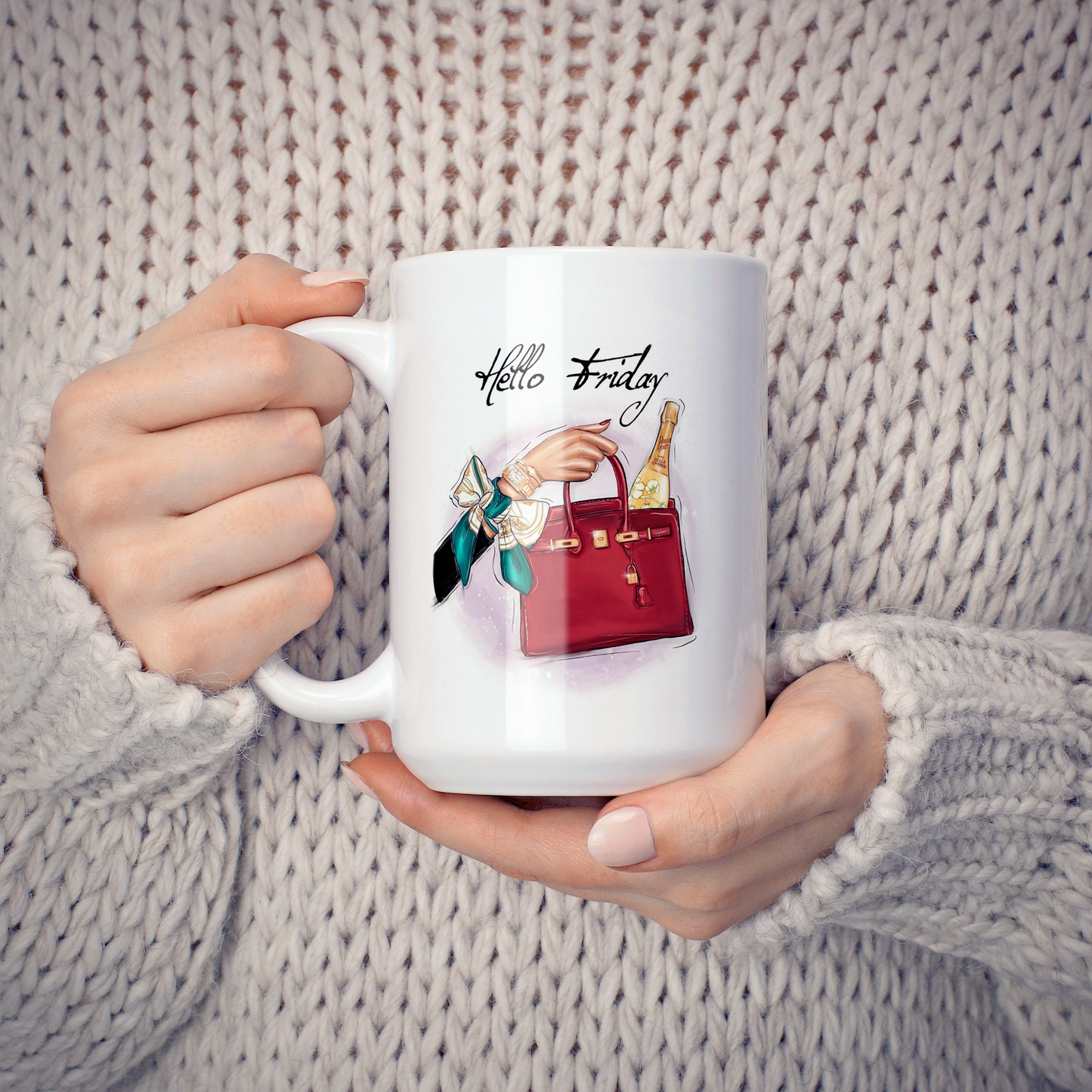 “Hello Friday” Coffee Mug