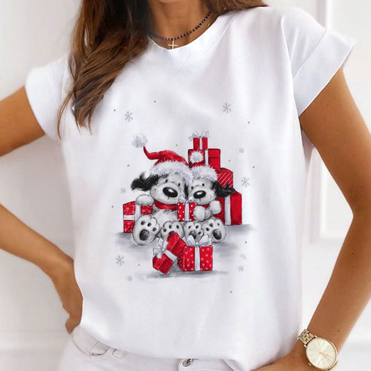 HAPPY NEW YEAR 2021 Christmas White T-Shirt I