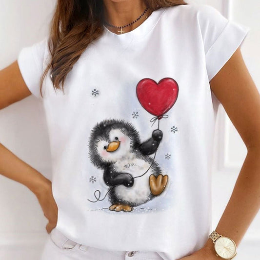 HAPPY NEW YEAR 2021 Christmas White T-Shirt J