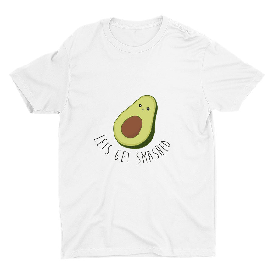 LET'S Get SMASHED Printed T-shirt