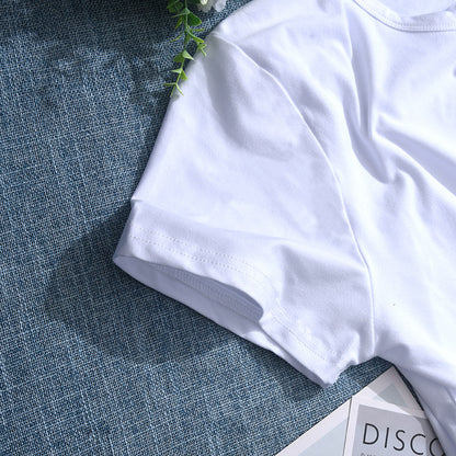 Vivid Flower White T-Shirt K