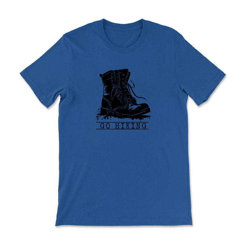 Get Your Boots And Go Hiking Cotton Tee