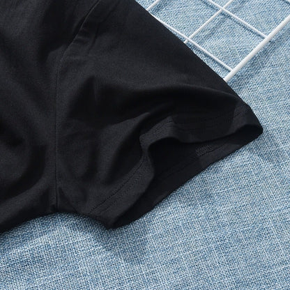 Fashion Ladies Black Tee F