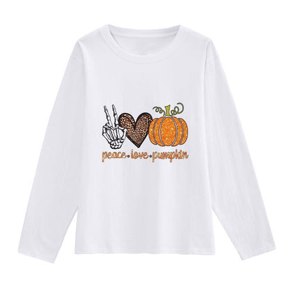Happy Halloween Women White T-Shirt N
