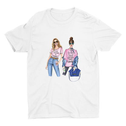 "The Future Is Female" Cotton Tee