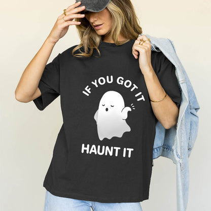 Haunt It Cotton Tee