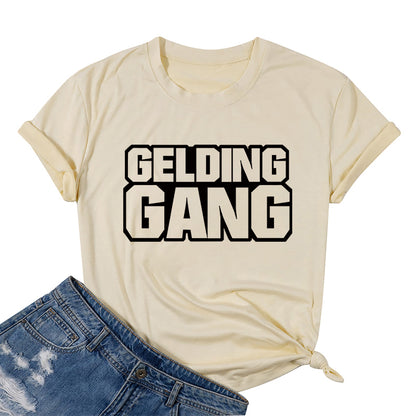 Cotton Gelding Gang T-shirt
