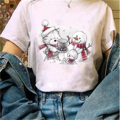 2022 Christmas Snowman T-Shirt