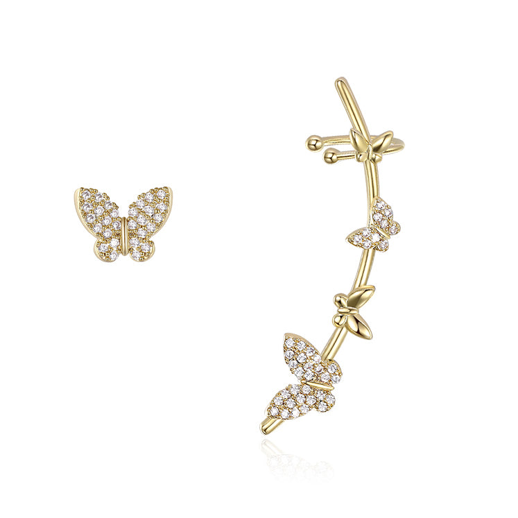 Butterfly Earring Ear Bone Clip