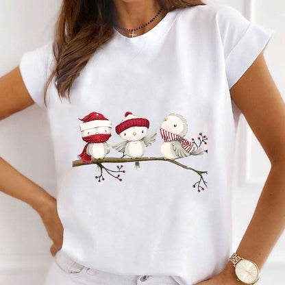 2022 Christmas Birds Women's T-Shirt