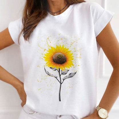 Sunflower White T-Shirt O