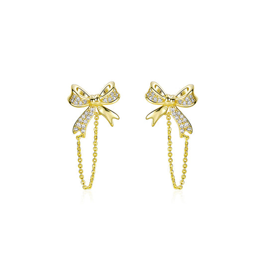 Girl Bow Earring