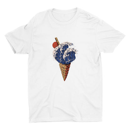 Kanagawa Ice Cream Cotton Tee