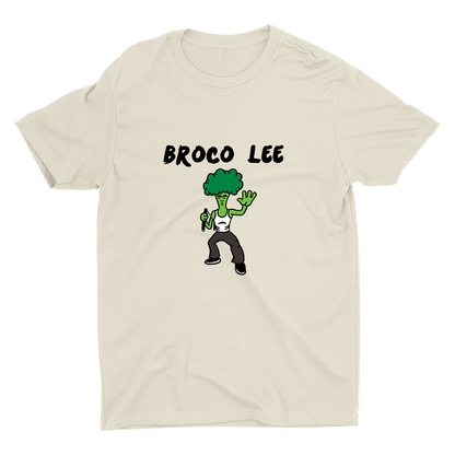 Funny "BROCO LEE" Printed Cotton Tee