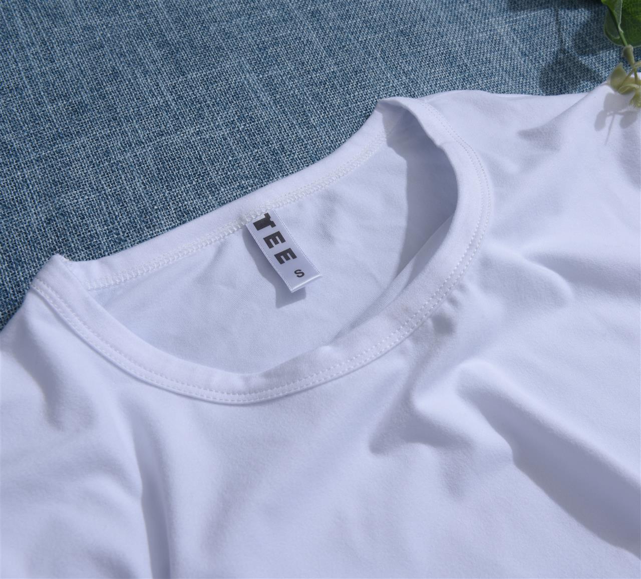 Style XVIII :  Comfortable life Female White T-Shirt