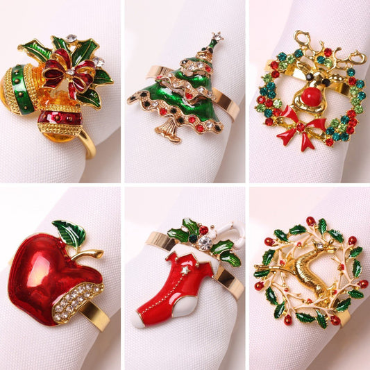 Christmas Napkin Buckle