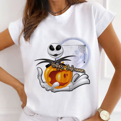 Happy Halloween White T-Shirt U