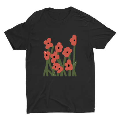 ART flower Printed T-shirt