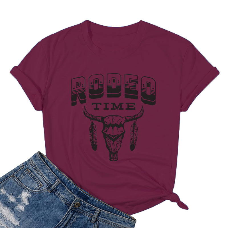 Rodeo Time Cotton Tee