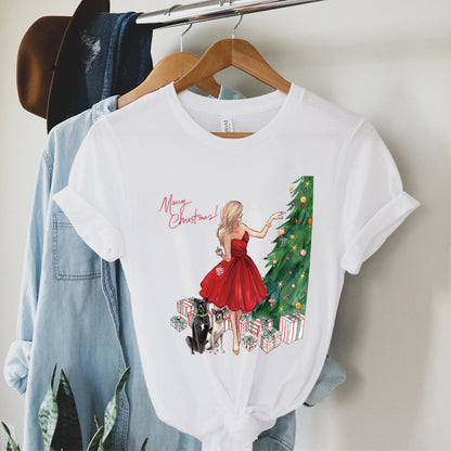 2022 Christmas Tree Cute T-Shirts