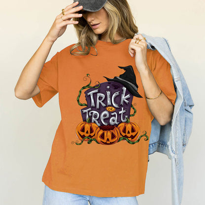 Trick Or Treat Cotton Tee