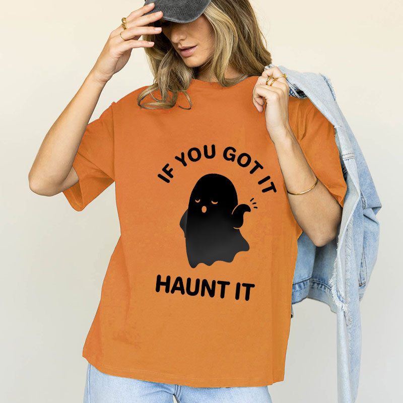 Haunt It Cotton Tee