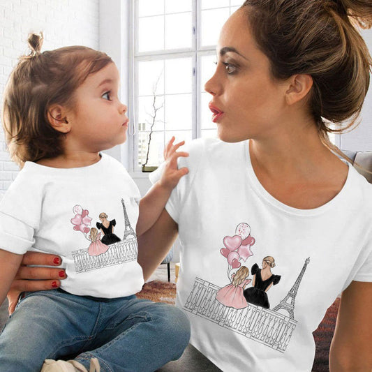 Comfortable Life Family Mommy And Me T-Shirt L