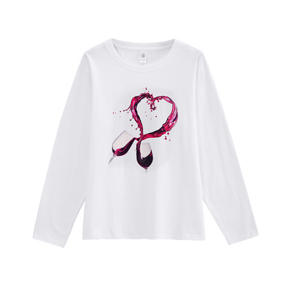Style A£º Cheers Women White T-Shirt