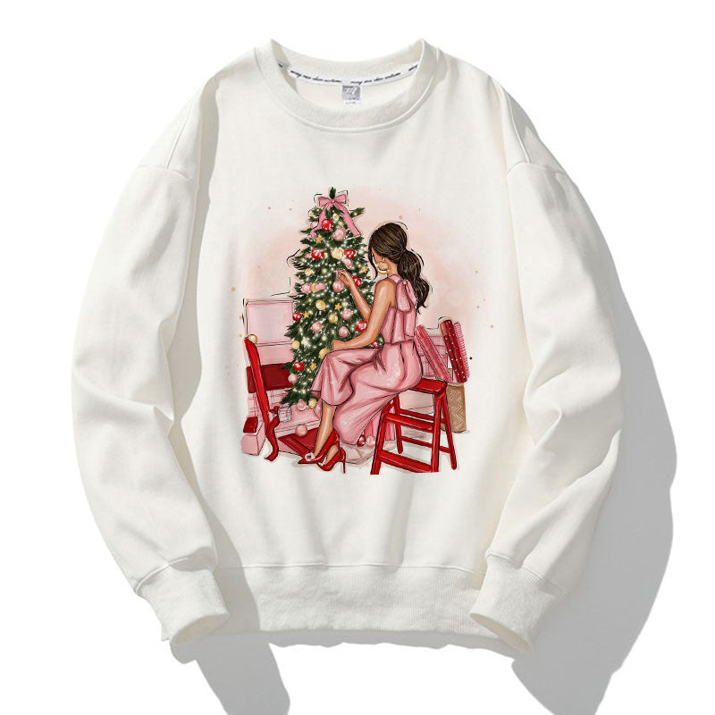 Hello December O-Neck White Sweater E