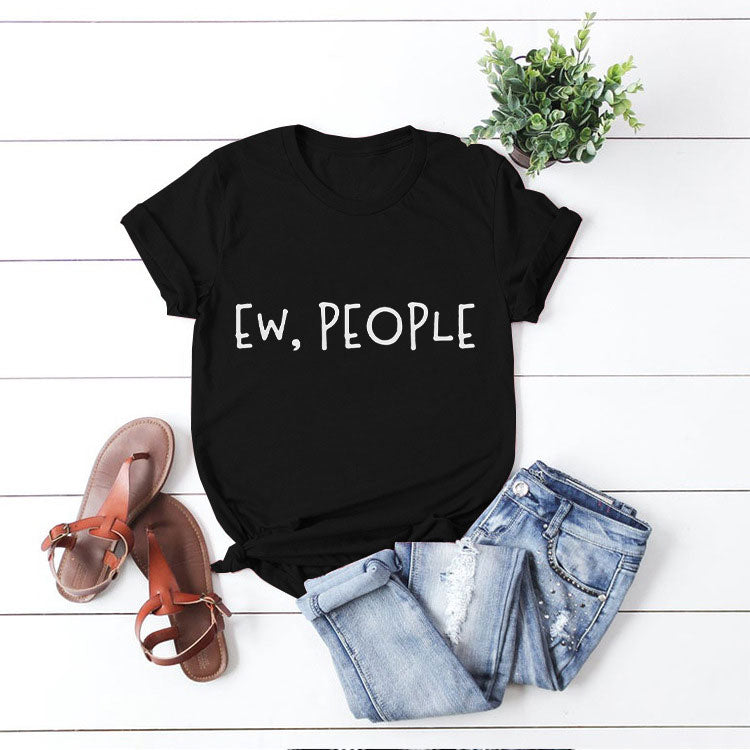 Style G : People Print T-shirt