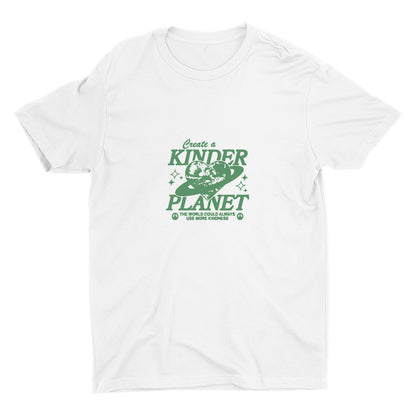 CREATE A KINDER PLANET Cotton Tee