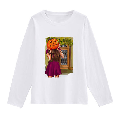 Happy Halloween White T-Shirt Y