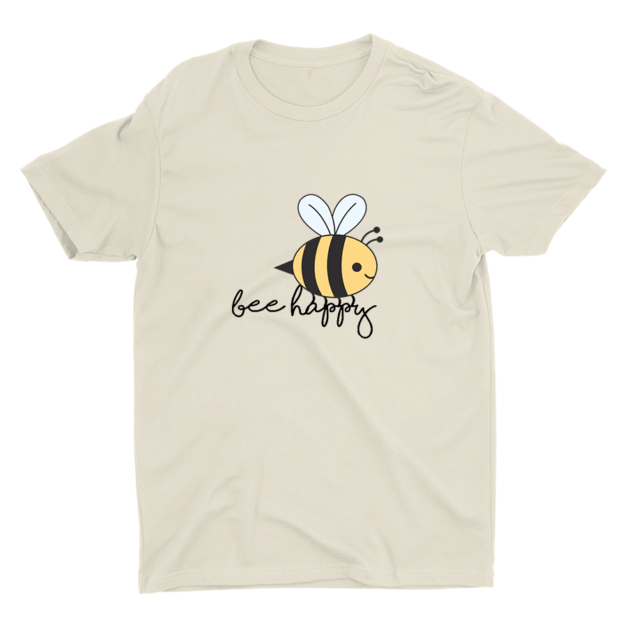 BE Happy Printed T-shirt