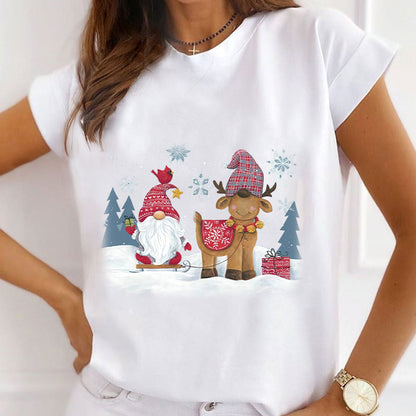 2022 Cute Christmas Women's T-Shirts