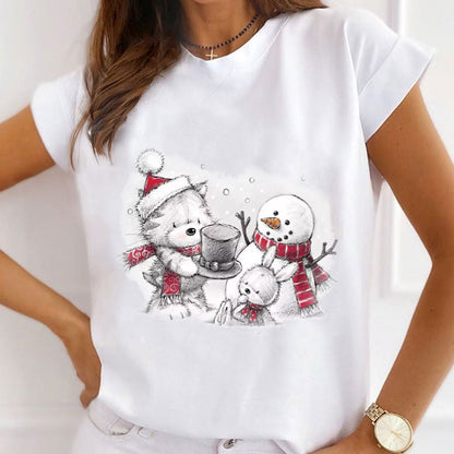 2022 Christmas Snowman T-Shirt