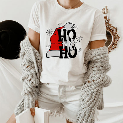 2022 Christmas HoHoHo White T-Shirts