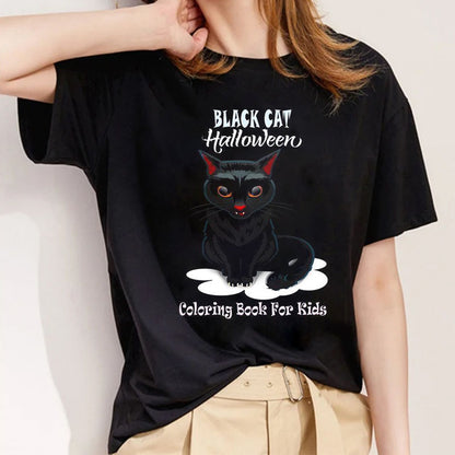 Happy Halloween Black T-Shirt C