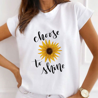 Sunflower White T-Shirt E