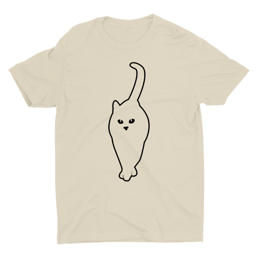 Cute Cat Graphic Cotton Tee