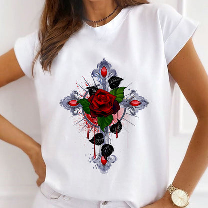 I Love Jesus White T-Shirt E