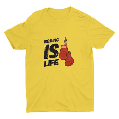 BOXING IS LIFE Cotton Tee