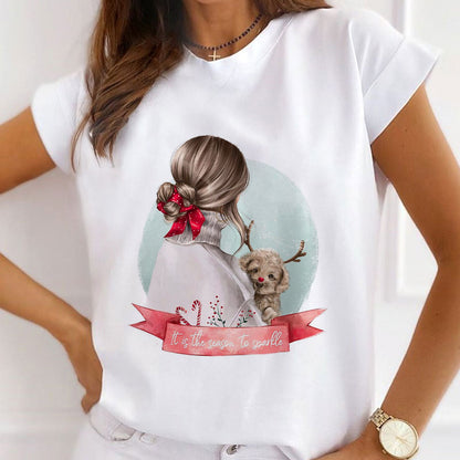Style A : Fashion Trendsetter Women White  T-Shirt
