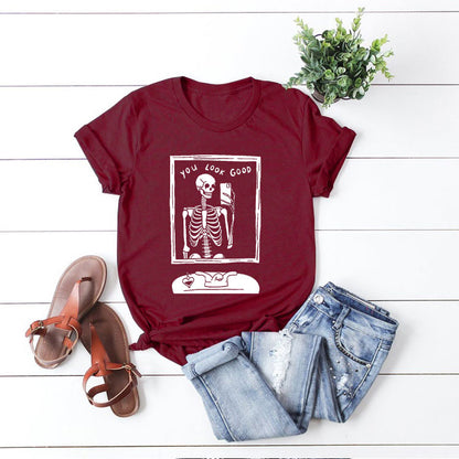 Style I : You Look Good Print T-shirt