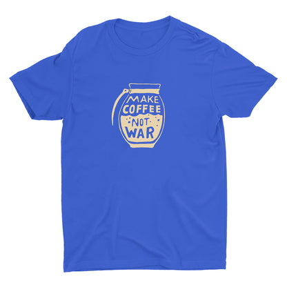Make Coffee Not War Cotton Tee