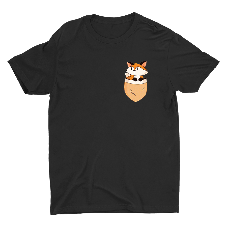 Cute Fox Printed T-shirt