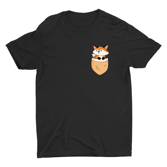 Cute Fox Printed T-shirt