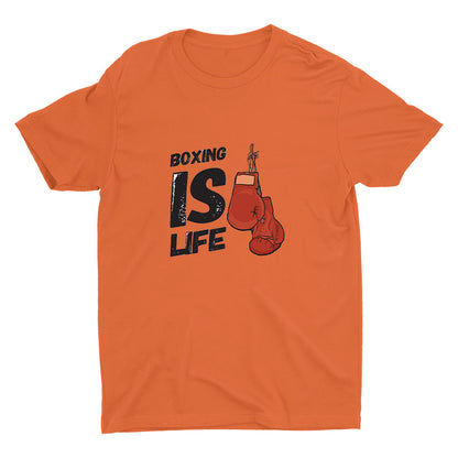 BOXING IS LIFE Cotton Tee