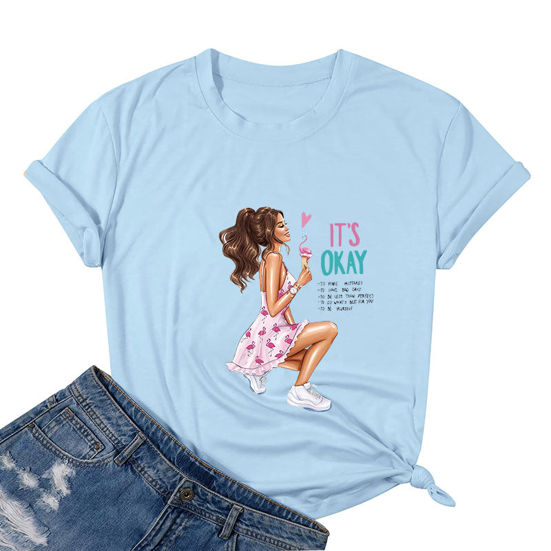 "It's Okay" Cotton Tee