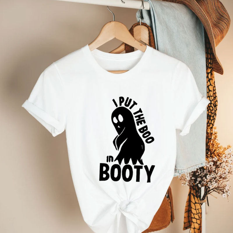 I Put The Boo In Booty Cotton Tee