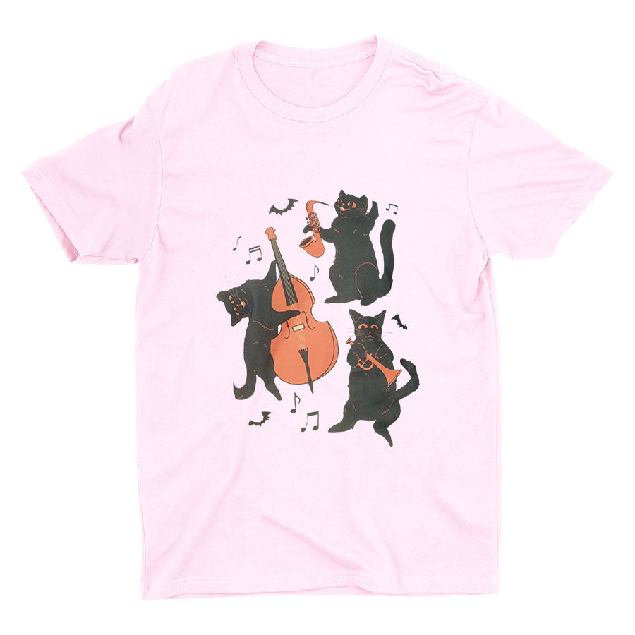 Dance With Cat Cotton Tee